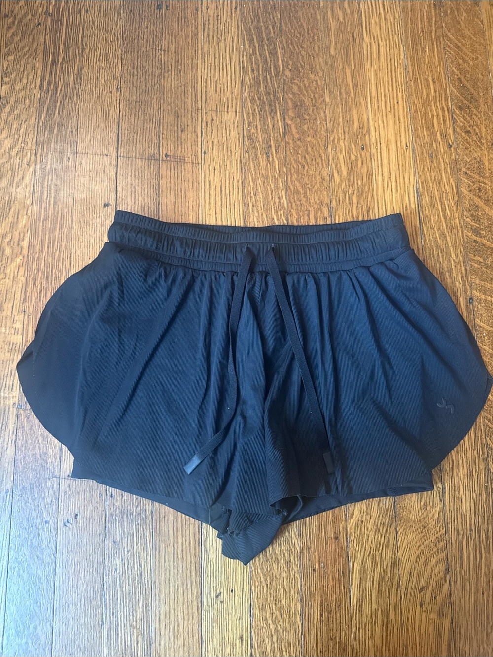 Joy Lab Women's Black Athletic Shorts with Drawstring - Size Small